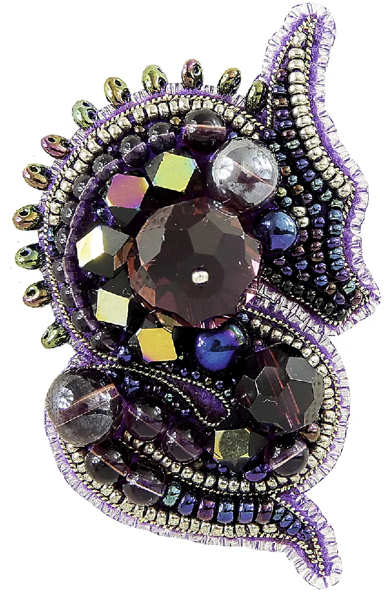 БП-268 Набор для изготовления броши Crystal Art "Дракон". Catalog. Kits