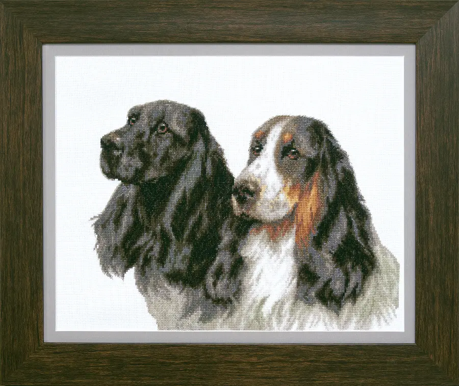 ВТ-041 Набор для вышивания крестом Crystal Art "Верные друзья". Catalog. Kits