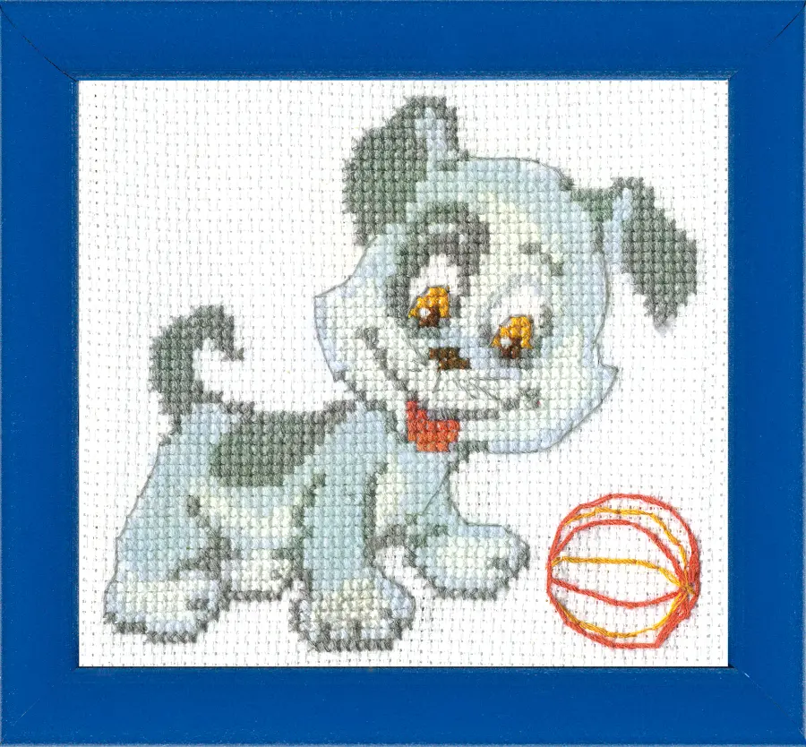 ВТ-027 Набор для вышивания крестом Crystal Art "Во дворе". Catalog. Kits