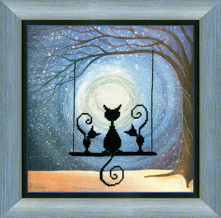 Набор для вышивки крестиком Чарівна Мить М-236 "Под луной". Catalog. Kits