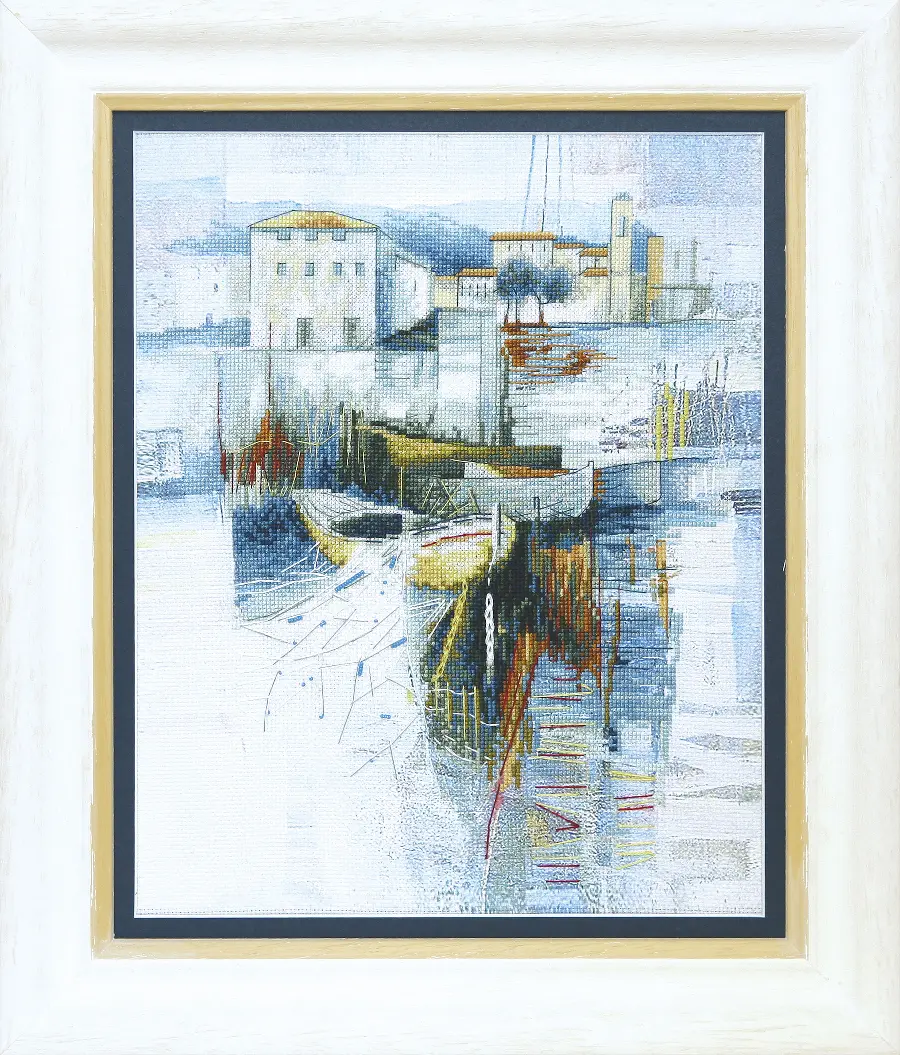 Набор для частичной вышивки крестом Чарівна Мить РК-114 "Причал". Catalog. Kits