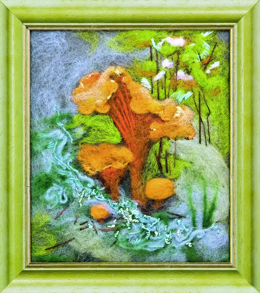 Набор для валяния картины Чарівна Мить В-69 "Лисички". Catalog. Kits