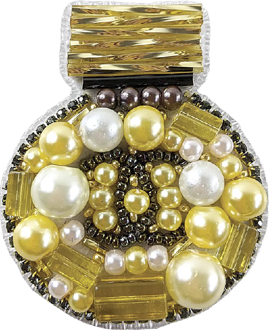 БП-262 Набор для изготовления броши Crystal Art "Духи" . Catalog. Kits