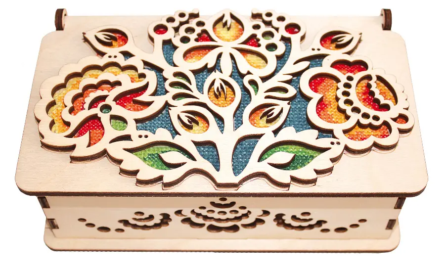 F-087 Набор-конструктор Чарівна Мить Шкатулка "Петриковка" . Catalog. Kits