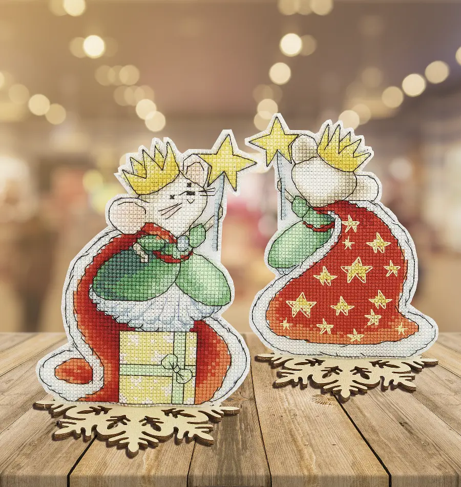 Т-58 Набор для вышивания крестом Crystal Art Серия "Сказка. Мышь". Catalog. Kits