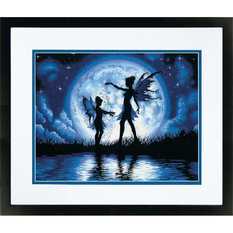 73-91671 Набор для рисования красками по номерам Twilight Silhouette "Силуэты в сумерках" Dimensions. Catalog. Kits