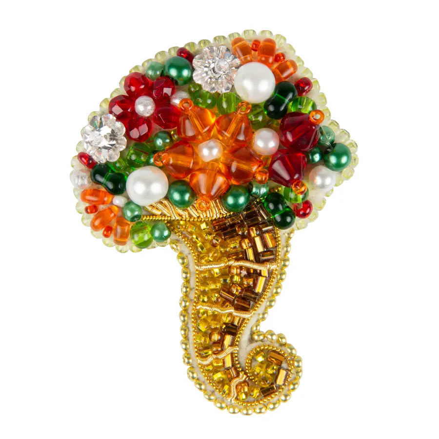 БП-311 Набор для изготовления броши Crystal Art "Рог изобилия". Catalog. Kits