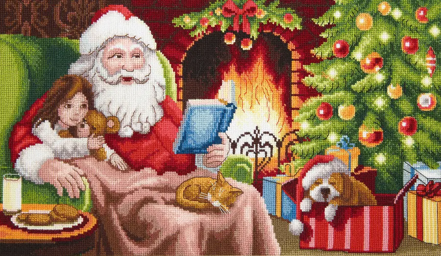 Набор для вышивки крестиком Чарівна Мить М-396 "В объятьях сказки". Catalog. Kits