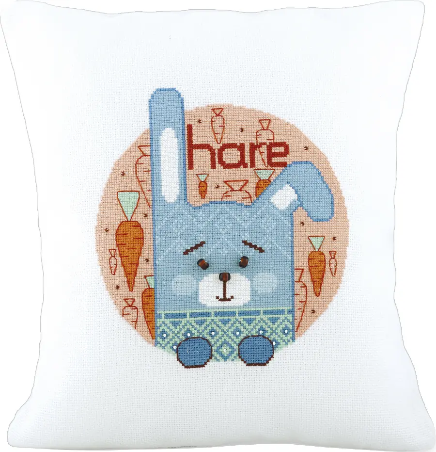 ВТ-210 Набор для вышивания подушки крестом Crystal Art Серия "Мир животных". Catalog. Kits