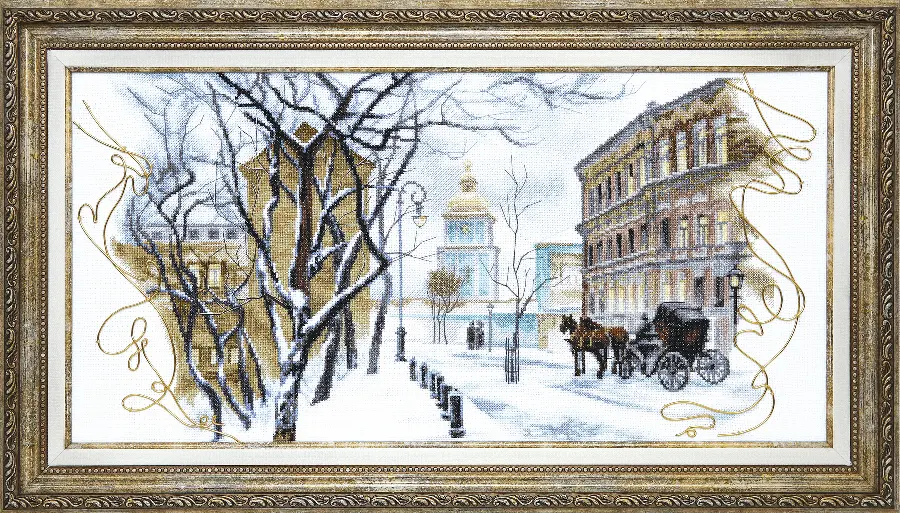 Набор для вышивки крестиком Чарівна Мить М-252 "Старый Киев". Catalog. Kits