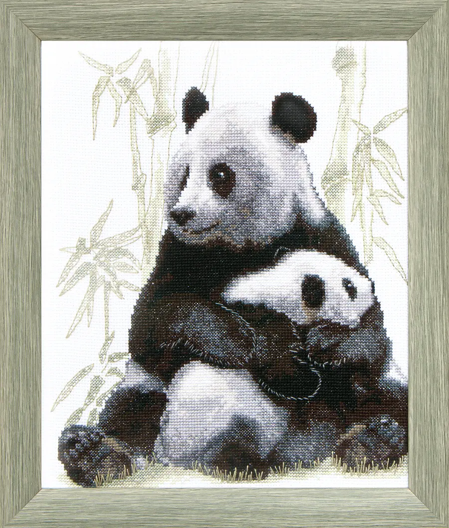 ВТ-063 Набор для вышивания крестом Crystal Art "Игра в прятки". Catalog. Kits