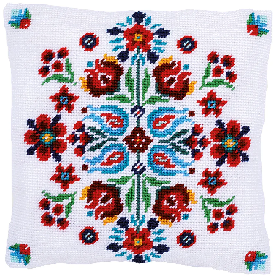 PN-0168199 Набор для вышивания подушки (гобелен) Vervaco "Folklore". Catalog. Kits