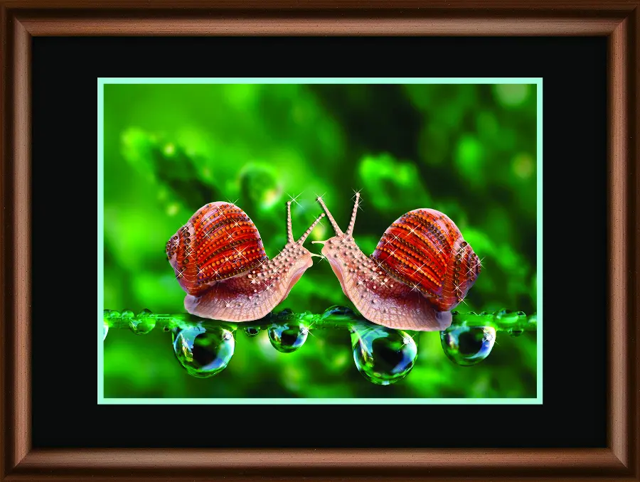 Набор картина стразами Crystal Art КС-1057 "Летняя прогулка". Catalog. Kits