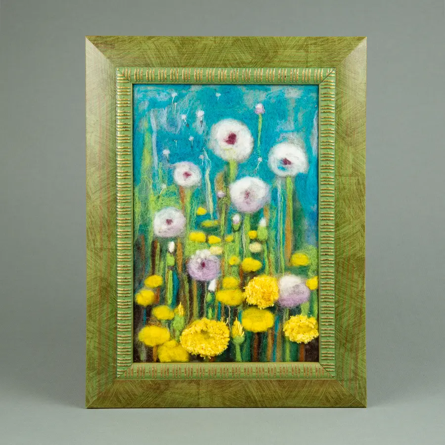 Набор для валяния картины Чарівна Мить В-66 "Прекрасный миг весны". Catalog. Kits