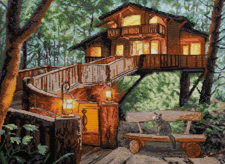 Набор для вышивки крестиком Чарівна Мить М-466 "Тайное место". Catalog. Kits