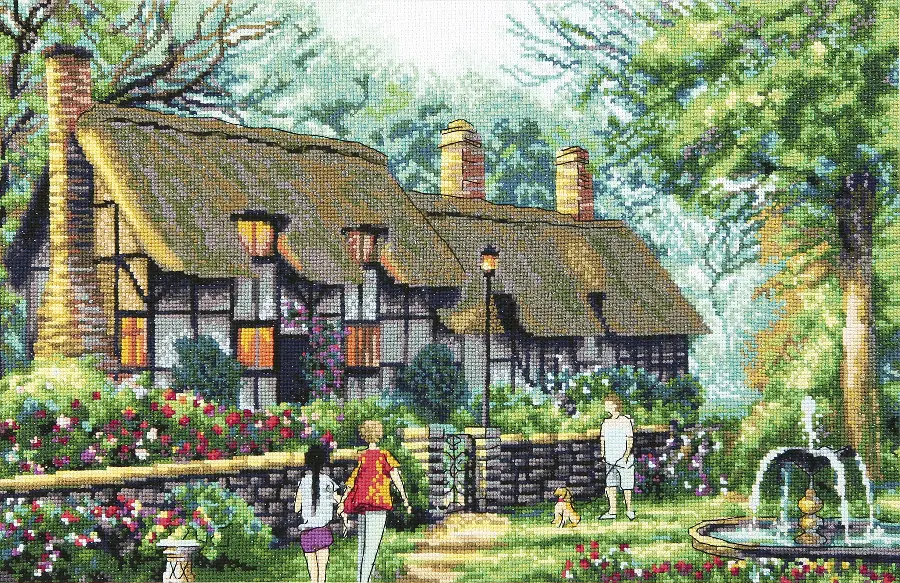 Набор для вышивки крестиком Чарівна Мить М-448 "Уютный вечер". Catalog. Kits