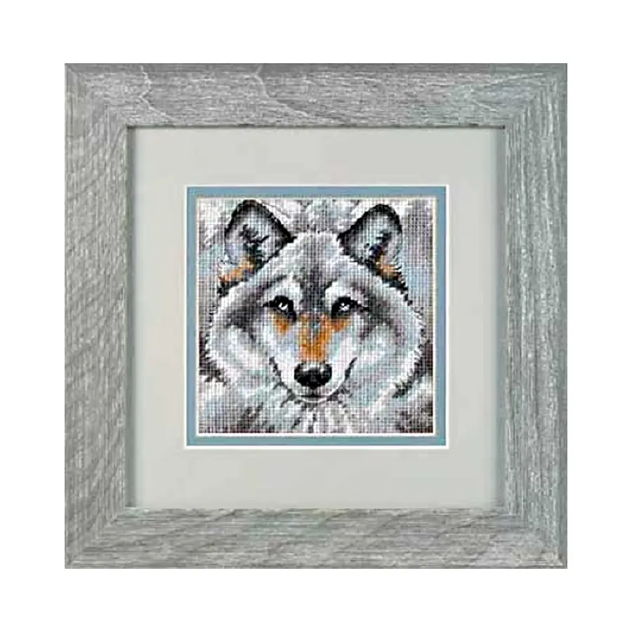 07211 Набор для вышивания (гобелен) DIMENSIONS Call of the Wolf "Вой волка". Catalog. Kits