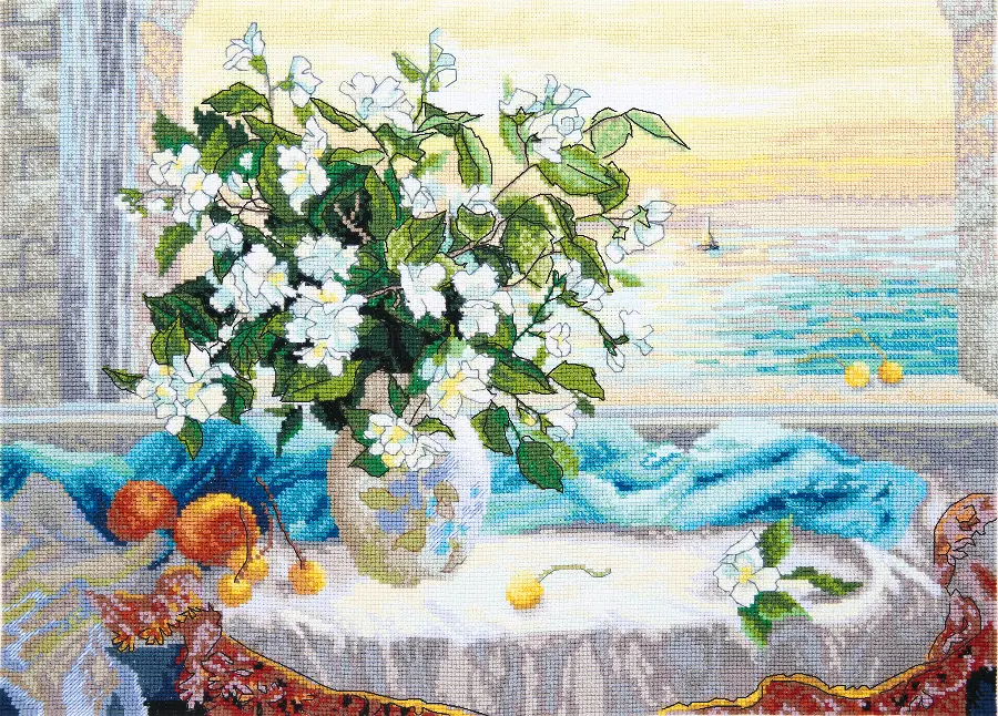 Набор для вышивки крестиком Чарівна Мить М-400 "Утренняя свежесть". Catalog. Kits