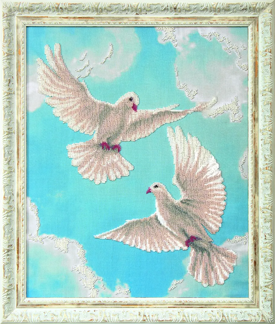 Набор для вышивки бисером Чарівна Мить Б-732 "На крыльях любви". Catalog. Kits