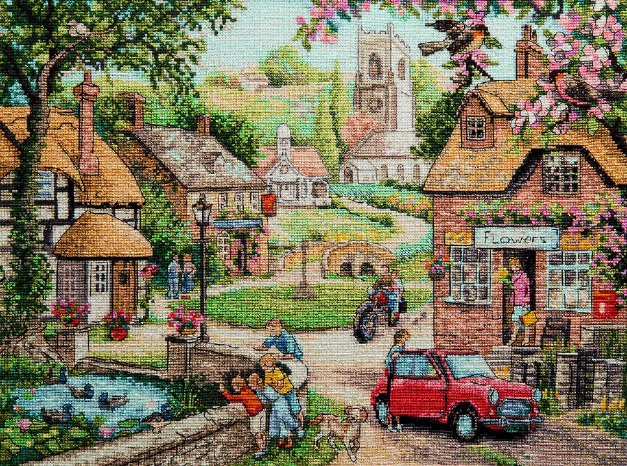 Набор для вышивки крестиком Чарівна Мить М-490 "Однажды утром". Catalog. Kits