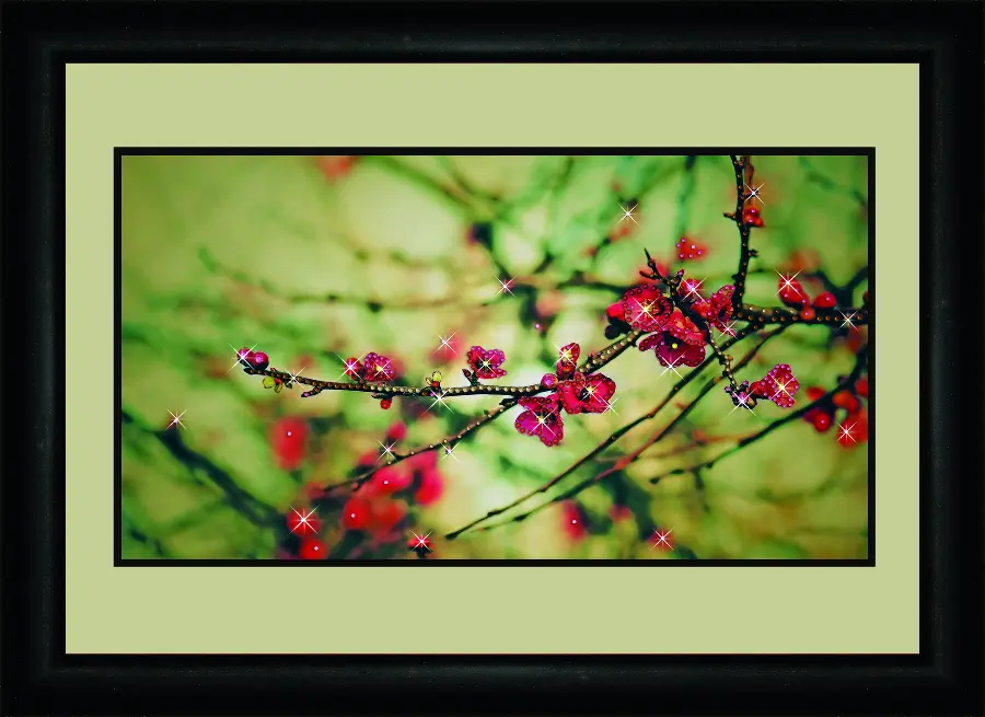 Набор картина стразами Crystal Art КС-1025 "Пробуждение весной". Catalog. Kits