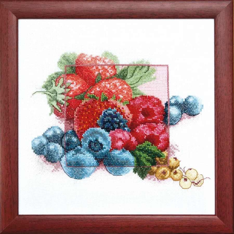 ВТ-1003 Набор для вышивания Crystal Art "Черника". Catalog. Kits