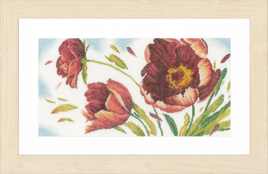 PN-0157498 Набор для вышивки крестом LanArte In the Wind "На ветру". Catalog. Kits